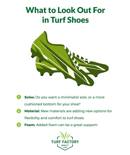 Finding turf shoes with the right kind of comfort and support is crucial to playing a good game