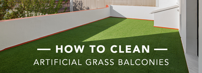 how to clean artificial grass dog poop