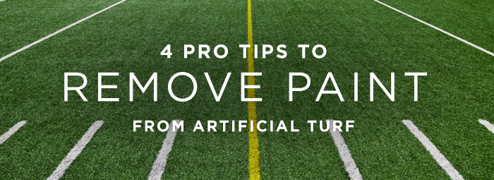 Cleaning Paint Off Artificial Turf