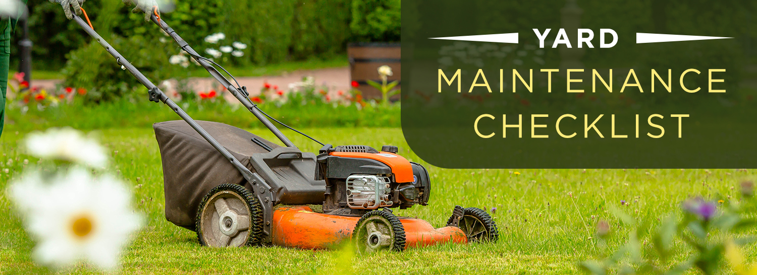 Yard Maintenance Checklist