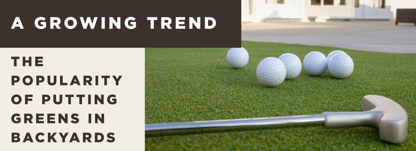 A Growing Trend: The Popularity of Putting Greens in Backyards