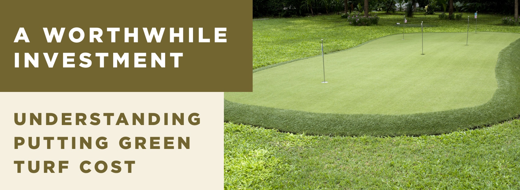 A Worthwhile Investment: Understanding Putting Green Turf Cost