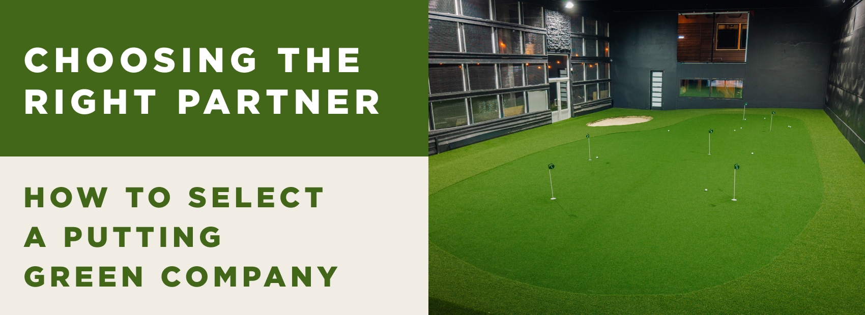 Choosing the Right Partner: How to Select a Putting Green Company