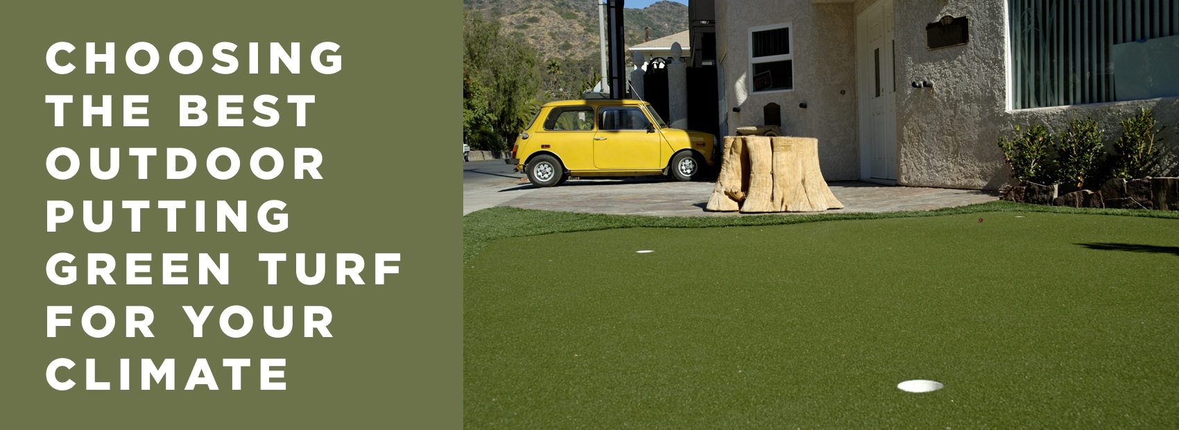 Choosing the Best Outdoor Putting Green Turf for Your Climate