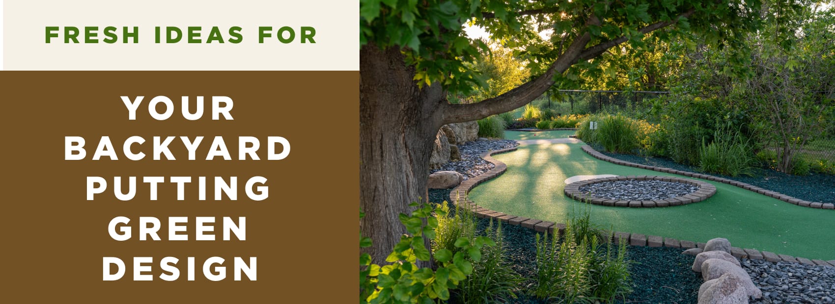 Fresh Ideas for Your Backyard Putting Green Design