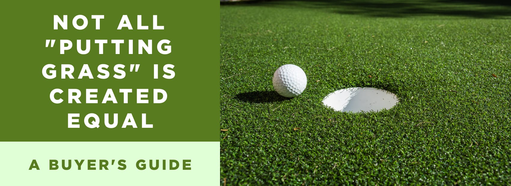 Not All "Putting Grass" is Created Equal: A Buyer's Guide